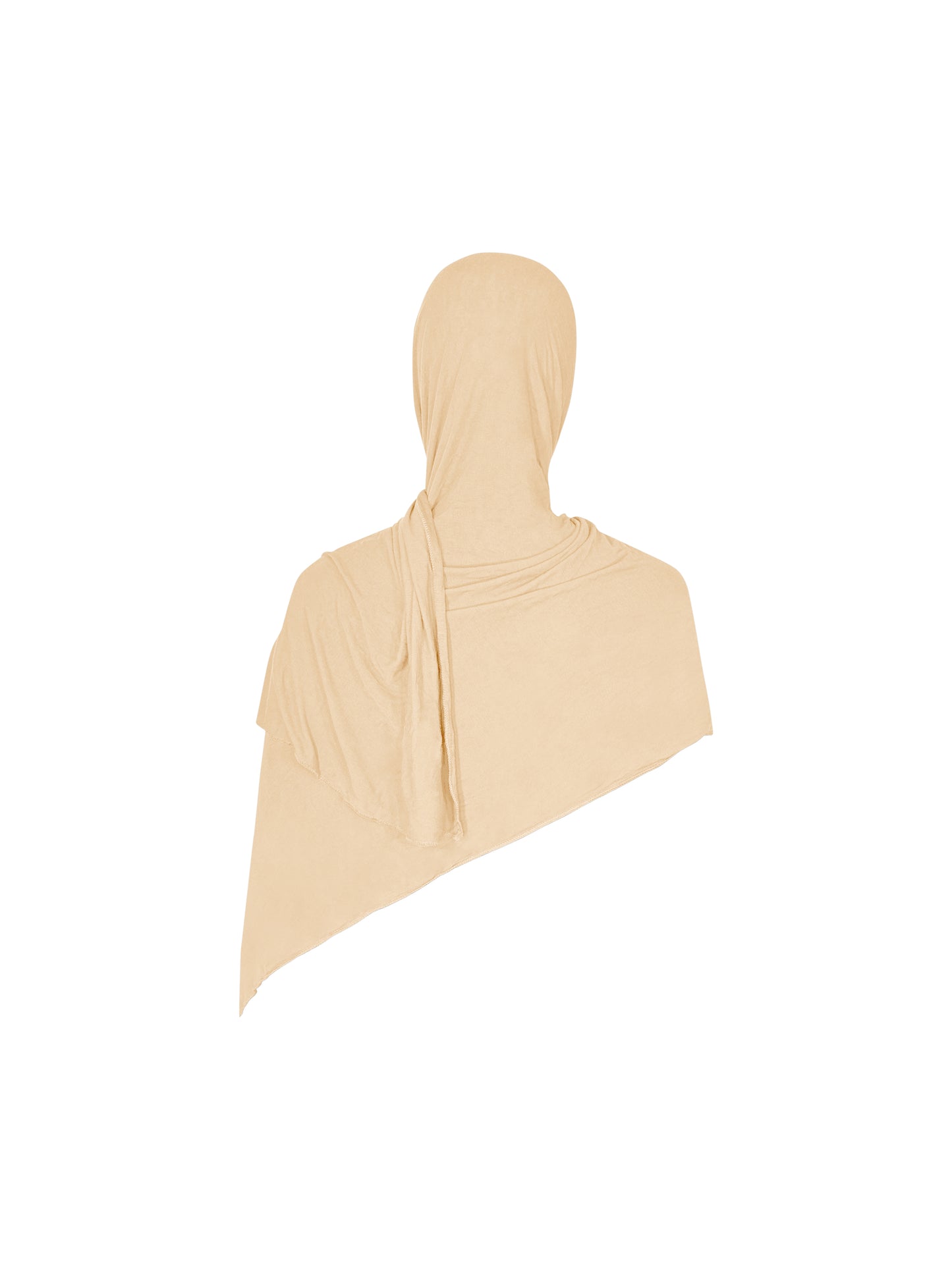 SoftWrap Jersey Hijab - Nude Cream