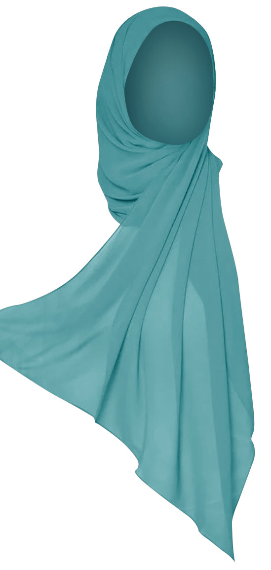 Blue Skies Luxette Georgette Hijab